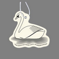 Paper Air Freshener - Swan Tag W/ Tab